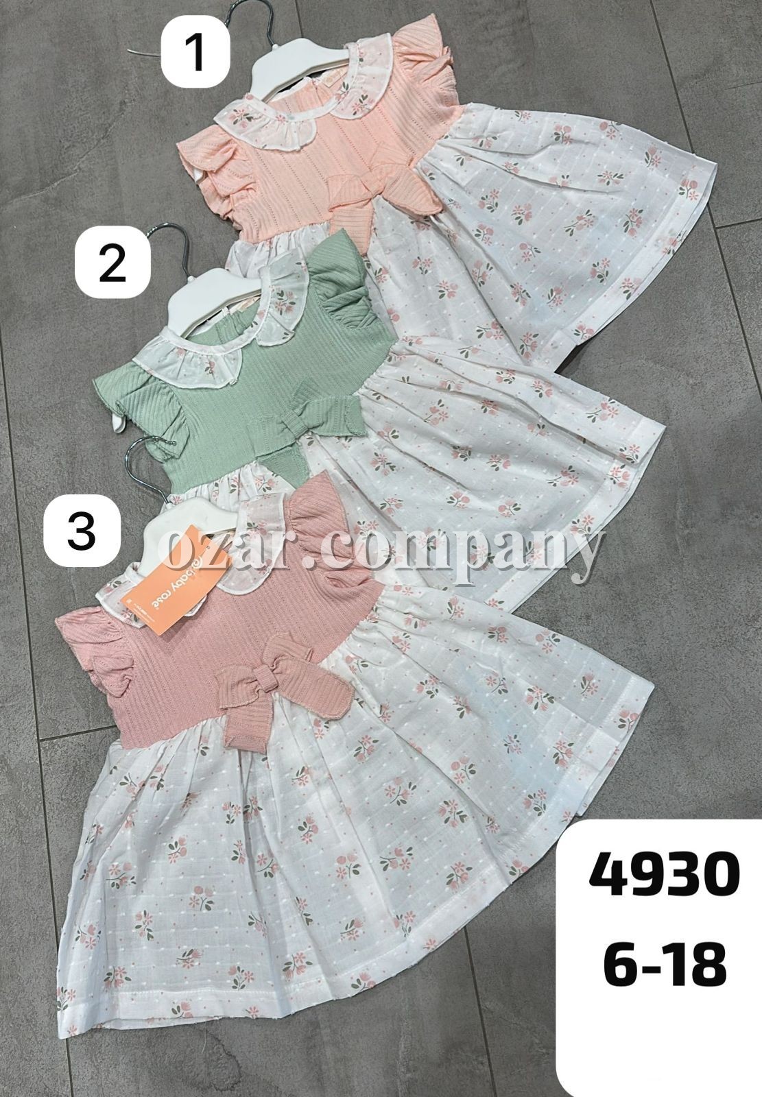 Платье Для Девочки Baby Rose (6-9-12-18мес.)