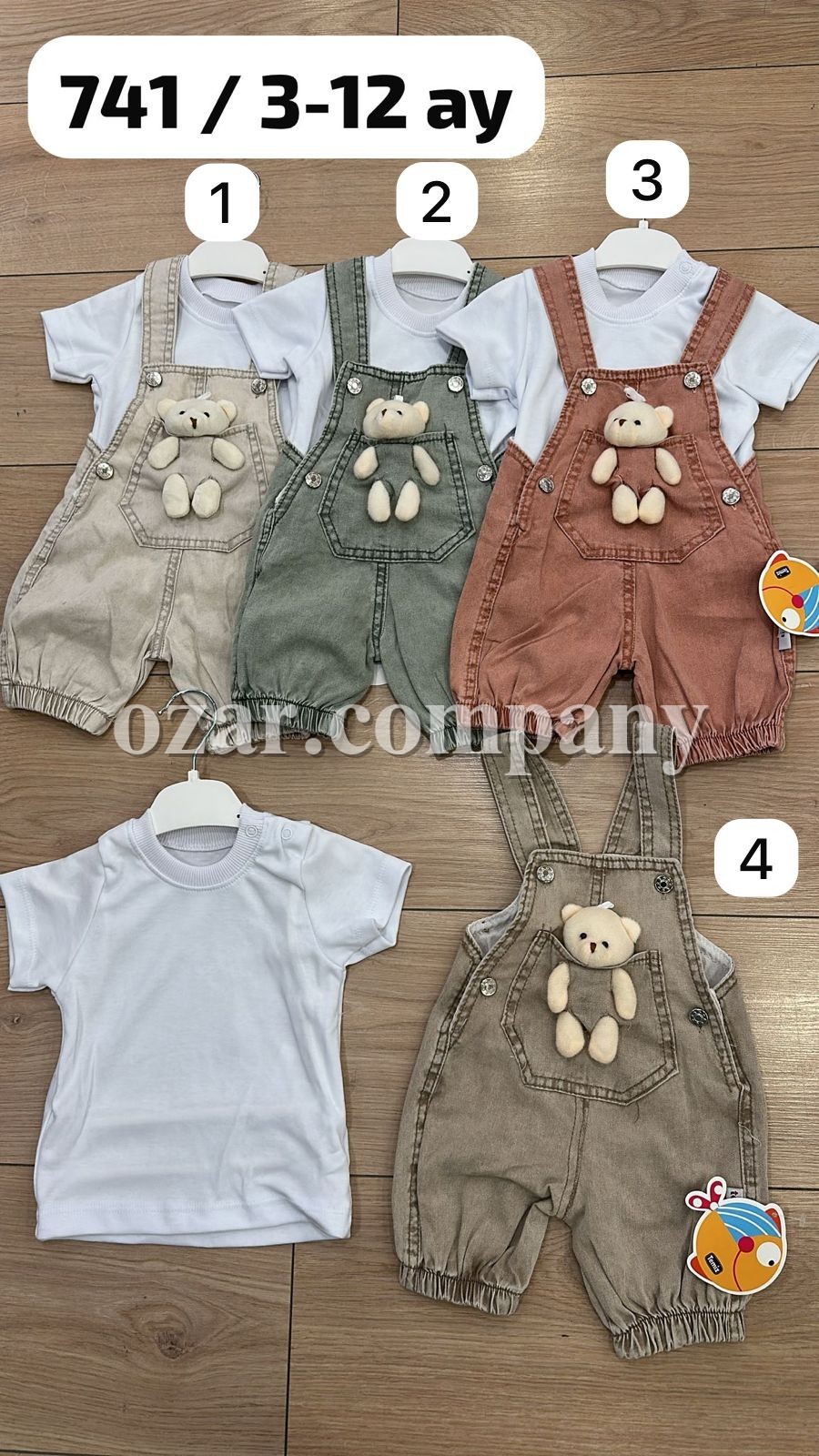 Комплект Для Мальчика Temiz (3-6-9-12мес.)