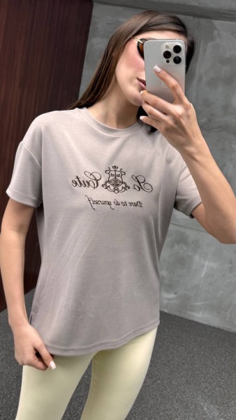 Женская Футболка Cute