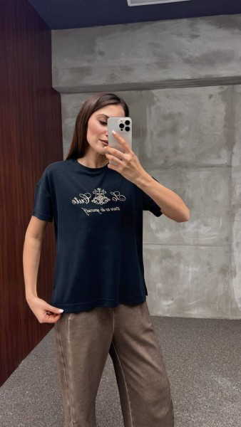 Женская Футболка Cute (Большие размеры)