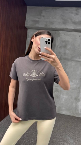 Женская Футболка Cute (Большие размеры)