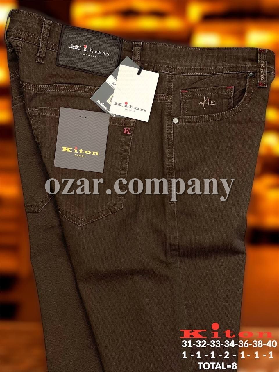 Мужские Джинсы Kiton