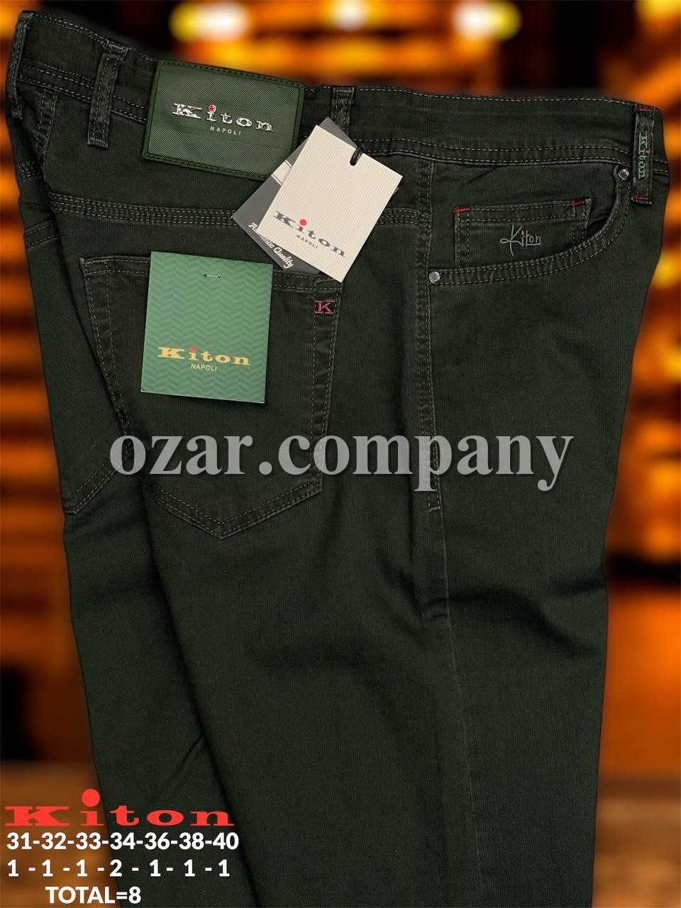 Мужские Джинсы Kiton