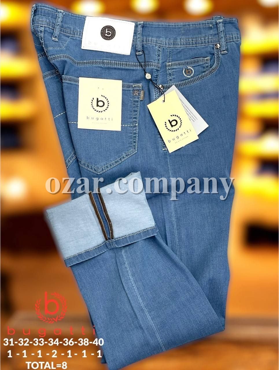 Мужские Джинсы Bugatti