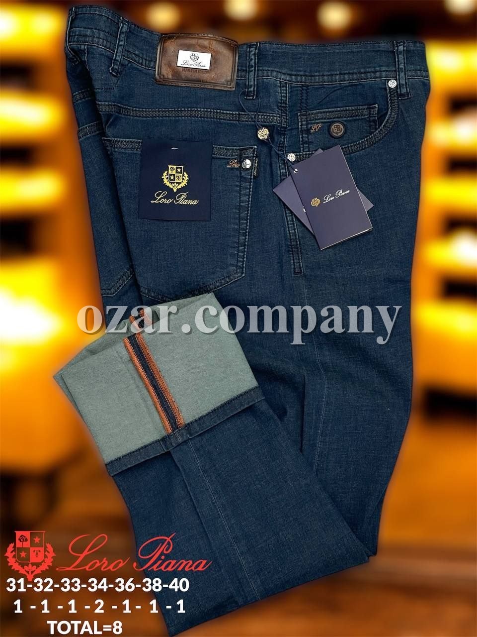 Мужские Джинсы Loro Piana