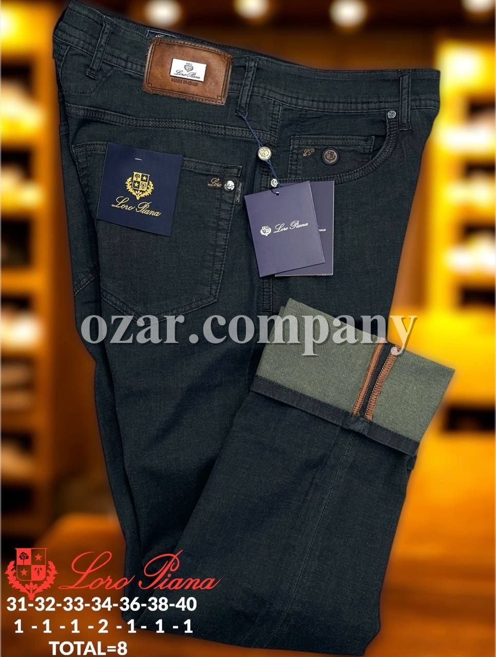 Мужские Джинсы Loro Piana