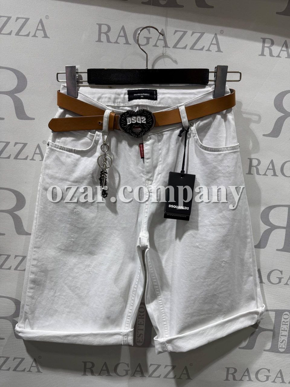 Женские Джинсовые Шорты Dsquared2