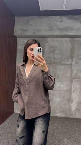 Женская Рубашка Cute