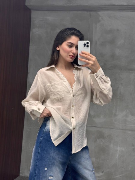 Женская Рубашка Cute