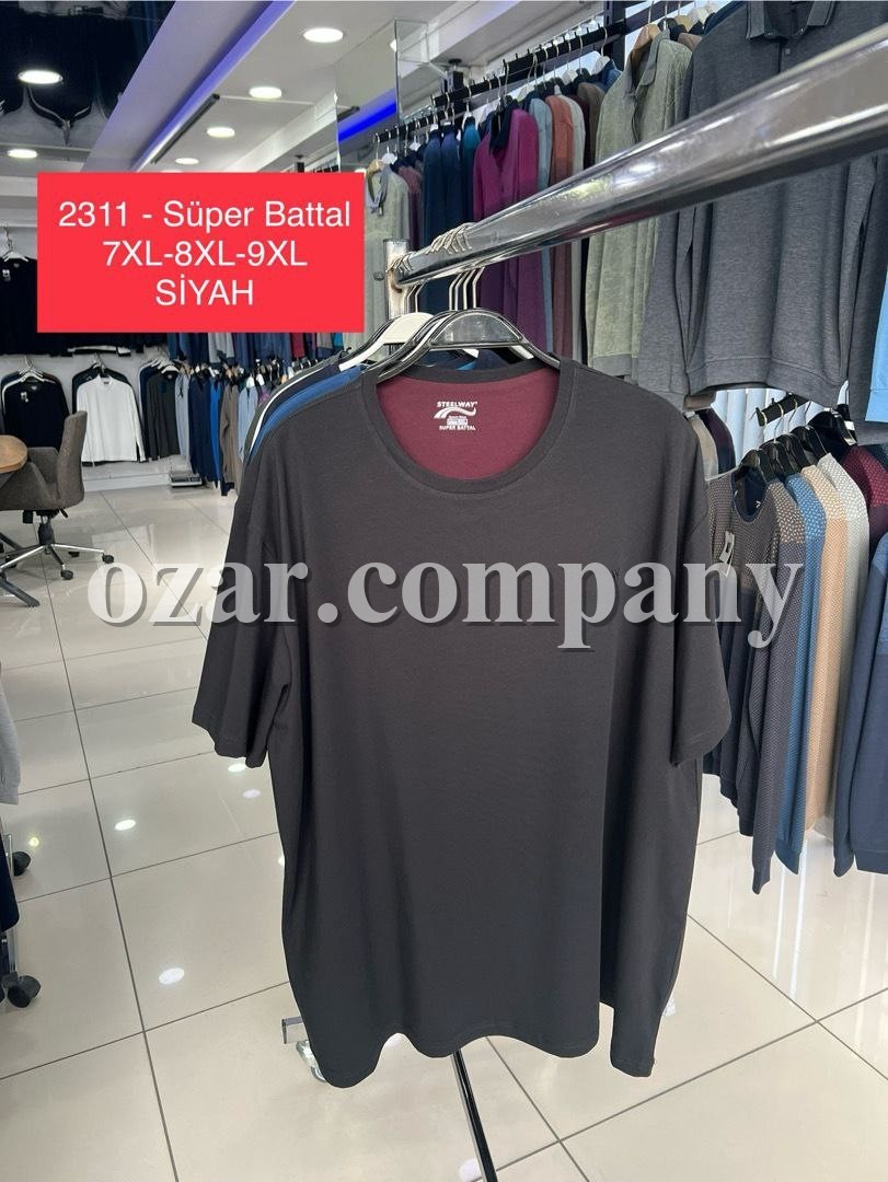 Мужская Футболка Steel Way (Большие размеры)