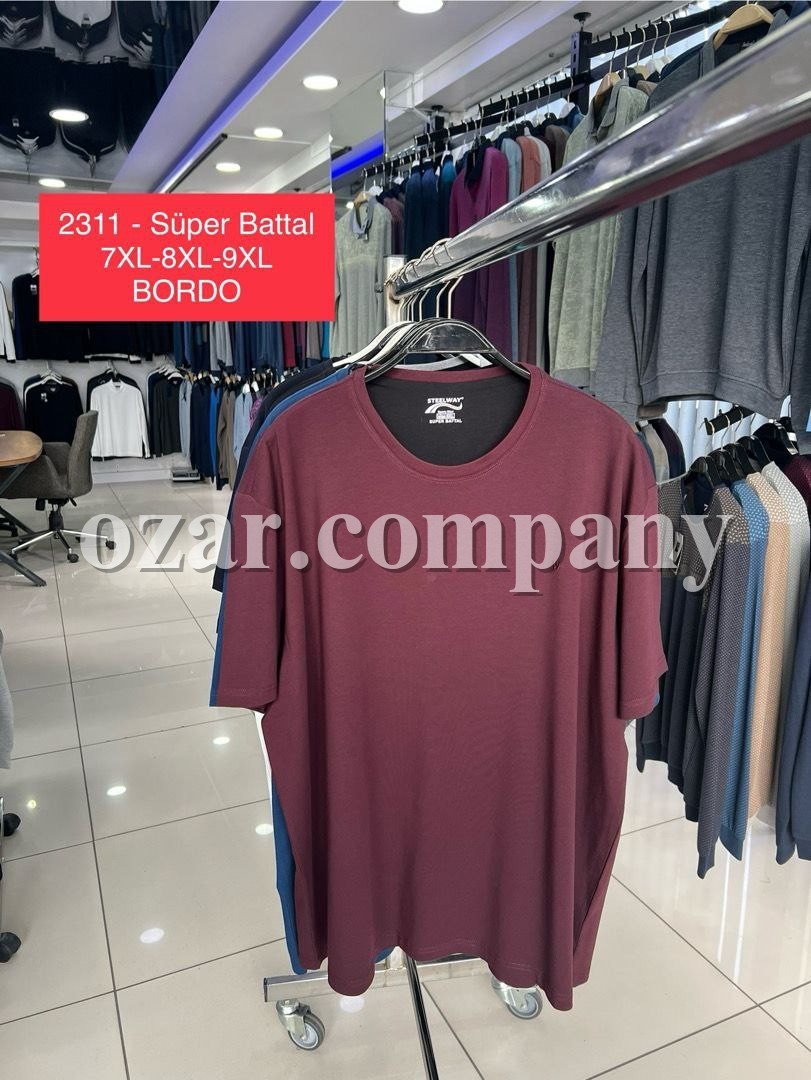 Мужская Футболка Steel Way (Большие размеры)