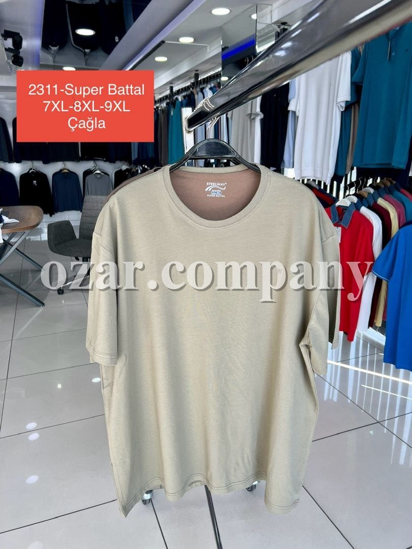 Мужская Футболка Steel Way (Большие размеры)