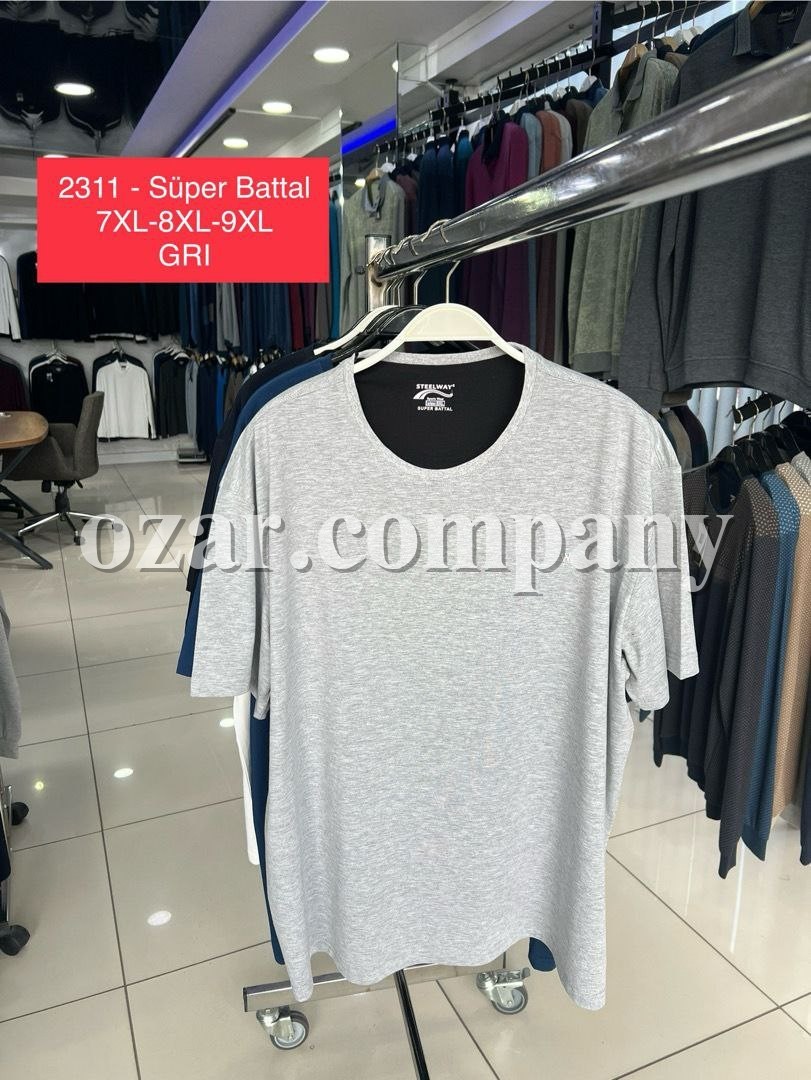 Мужская Футболка Steel Way (Большие размеры)