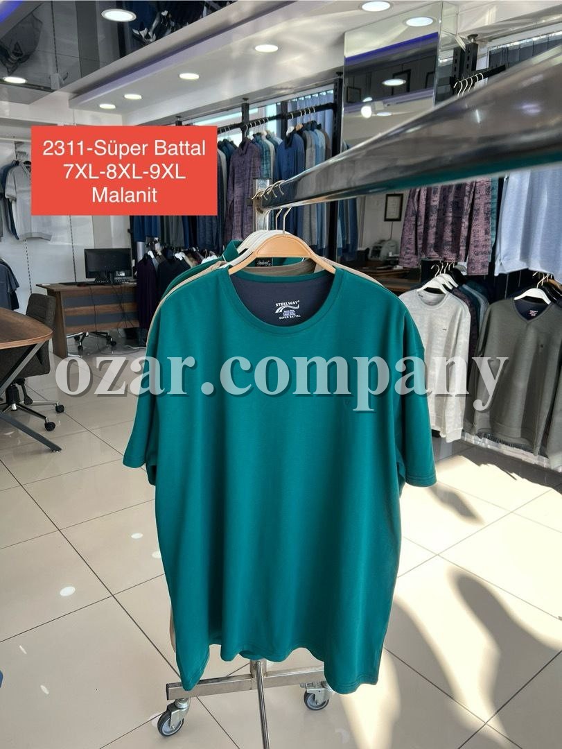 Мужская Футболка Steel Way (Большие размеры)