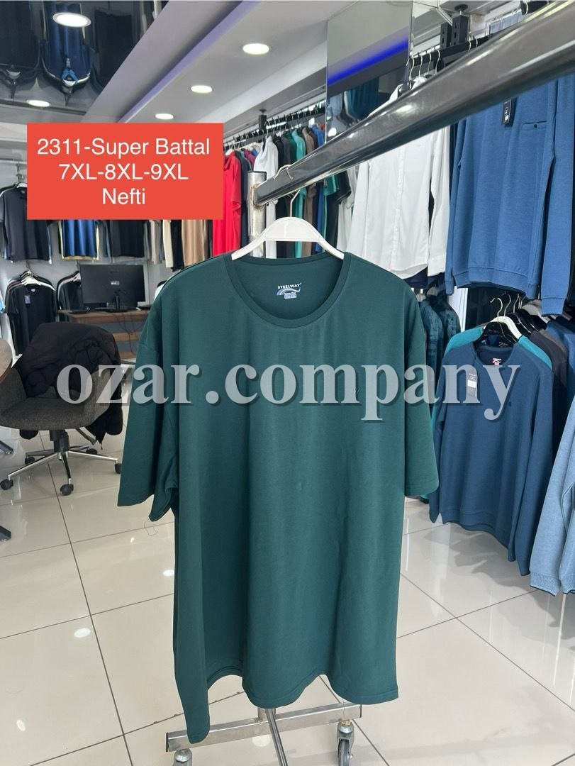 Мужская Футболка Steel Way (Большие размеры)