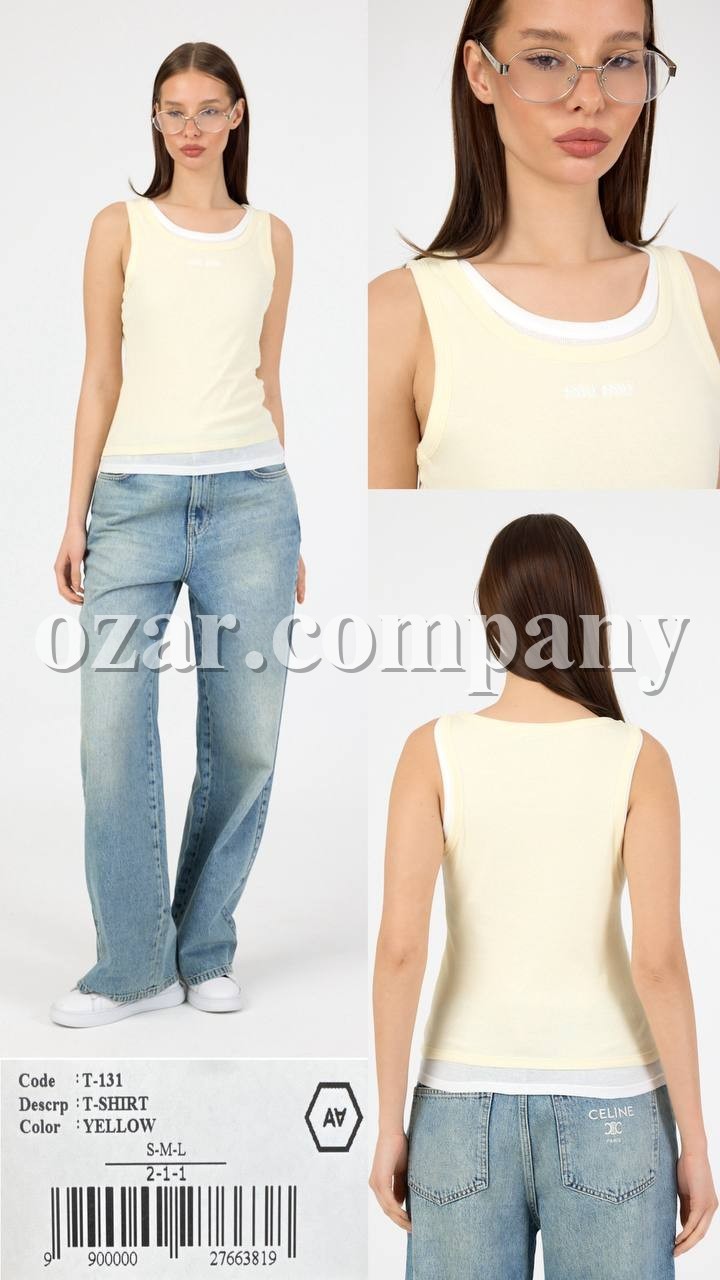 Женская Майка A.M.N.