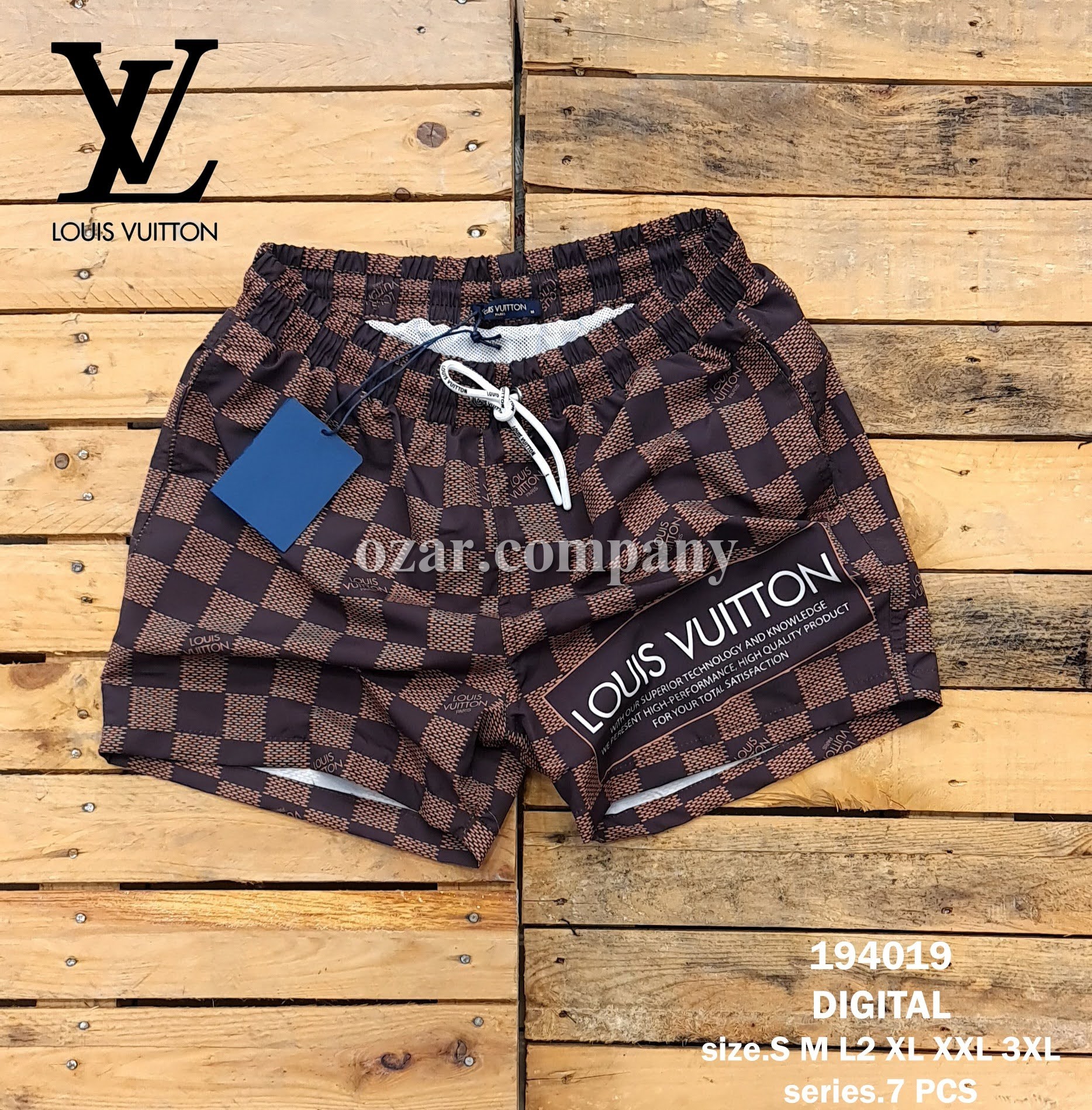 Мужские Пляжные Шорты Louis Vuitton