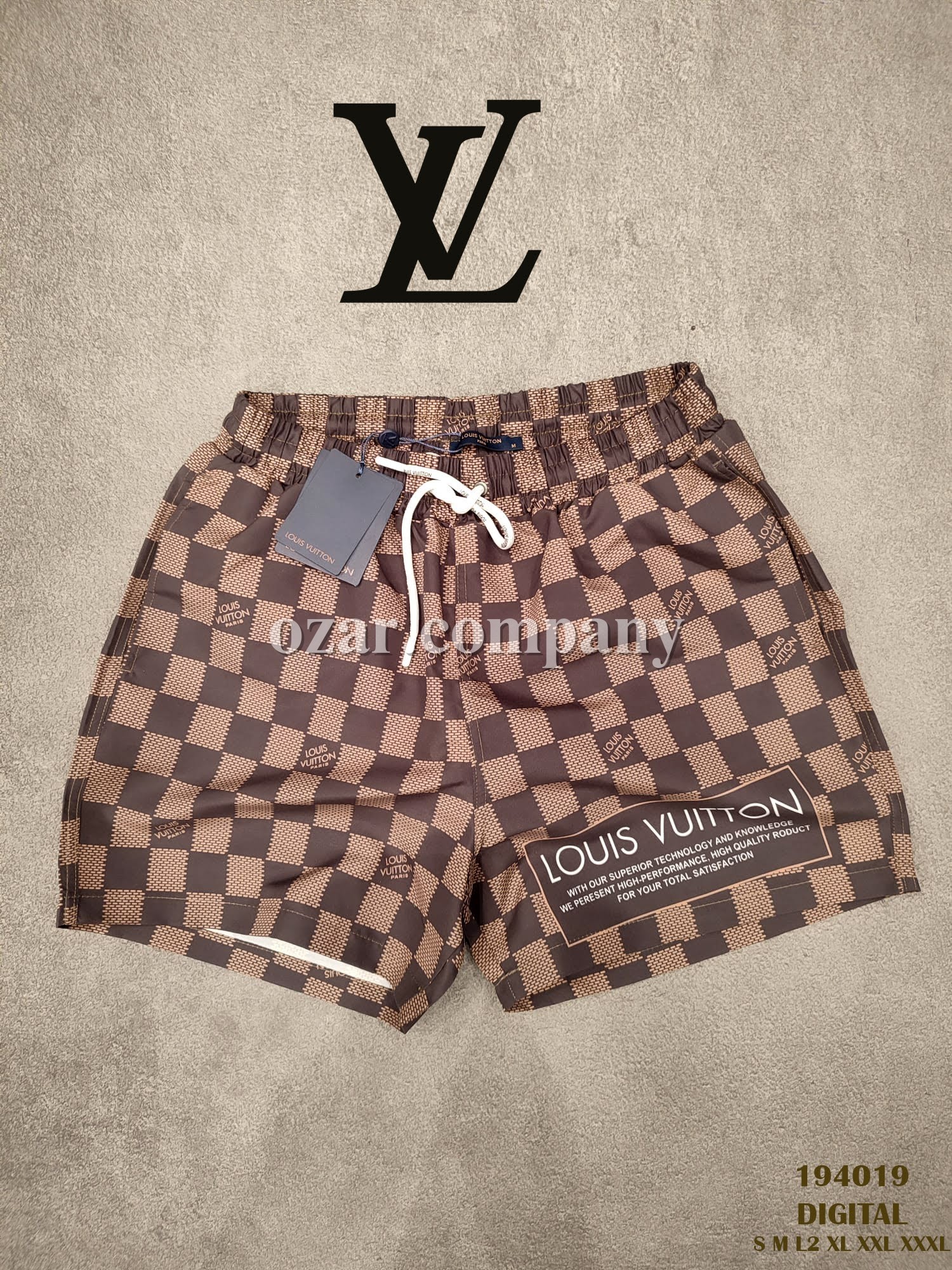 Мужские Пляжные Шорты Louis Vuitton