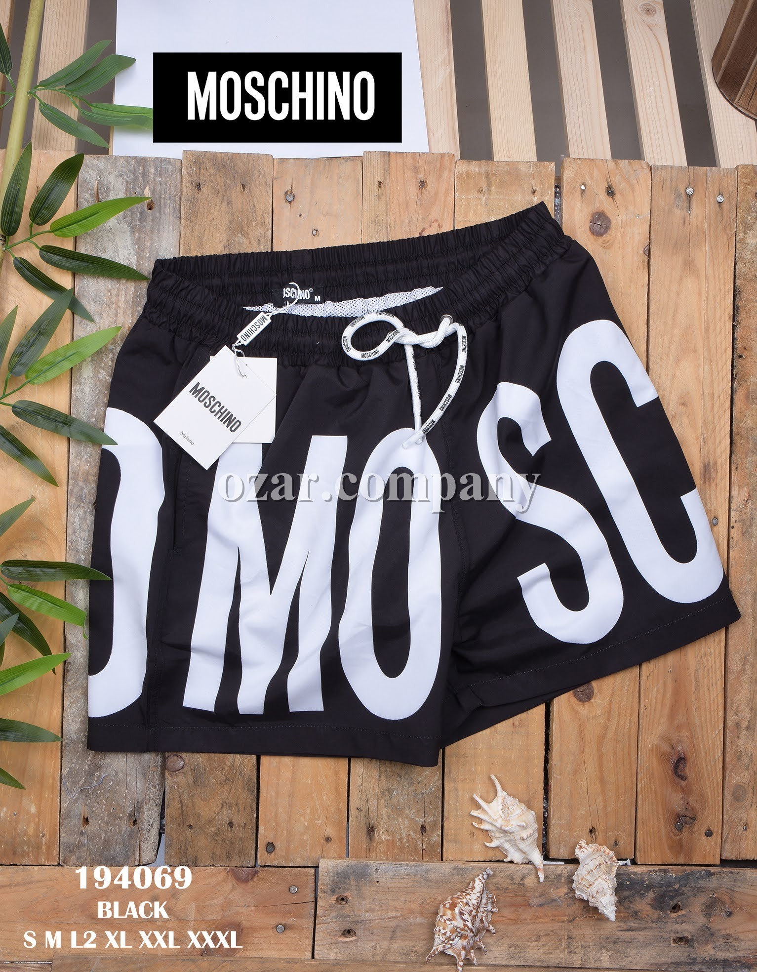 Мужские Пляжные Шорты Moschino