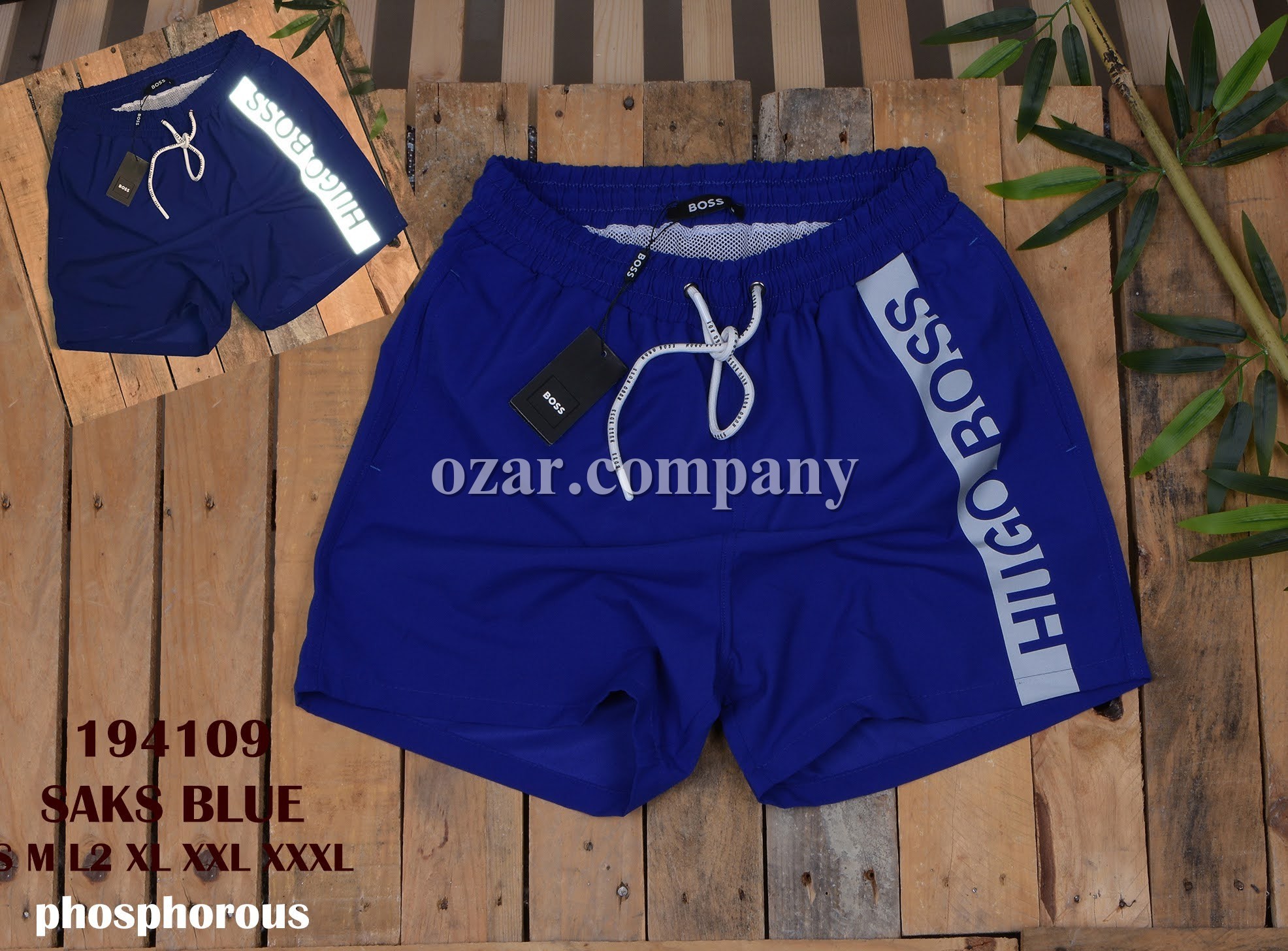 Мужские Пляжные Шорты Hugo Boss