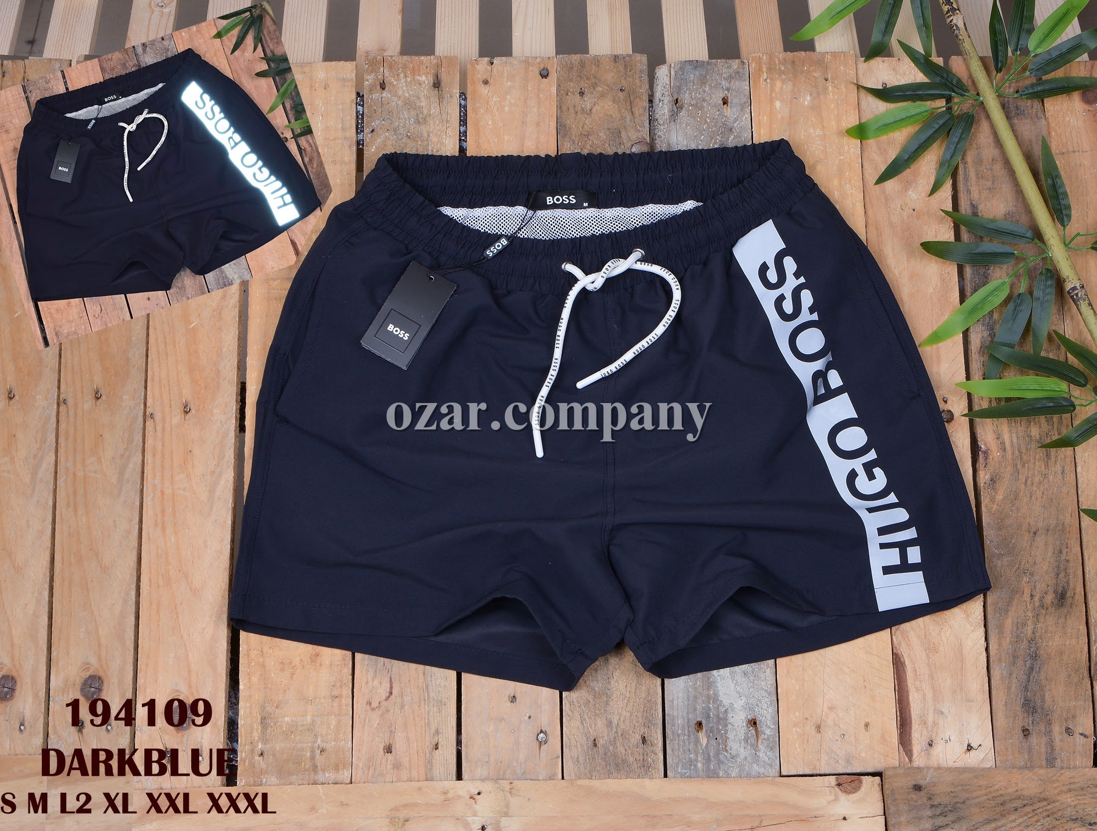 Мужские Пляжные Шорты Hugo Boss