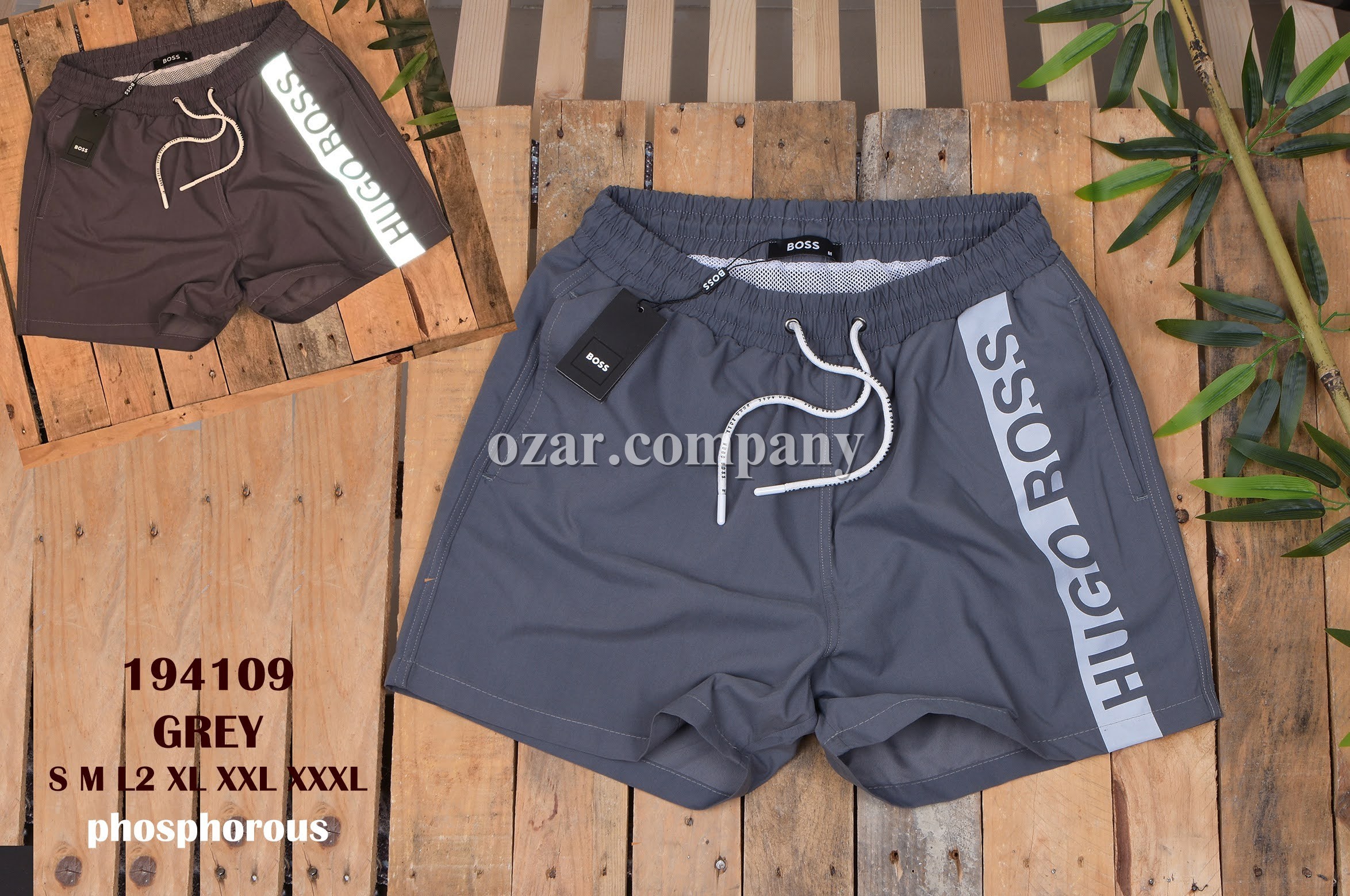 Мужские Пляжные Шорты Hugo Boss