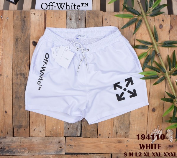 Мужские Пляжные Шорты OFF White