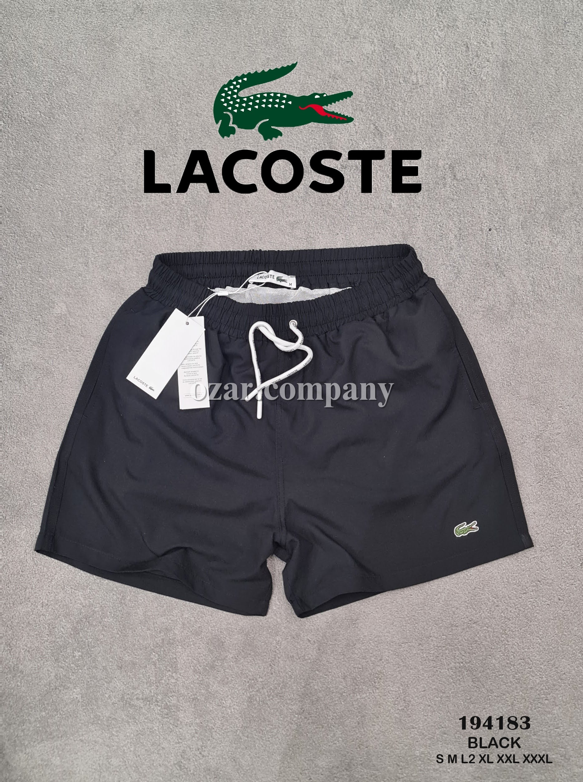 Мужские Пляжные Шорты Lacoste