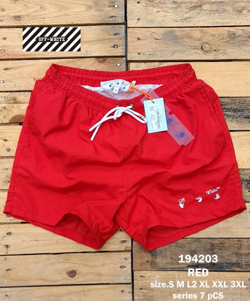 Мужские Пляжные Шорты OFF White