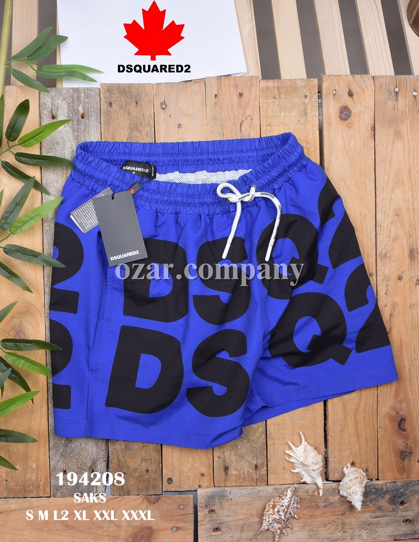 Мужские Пляжные Шорты Dsquared2