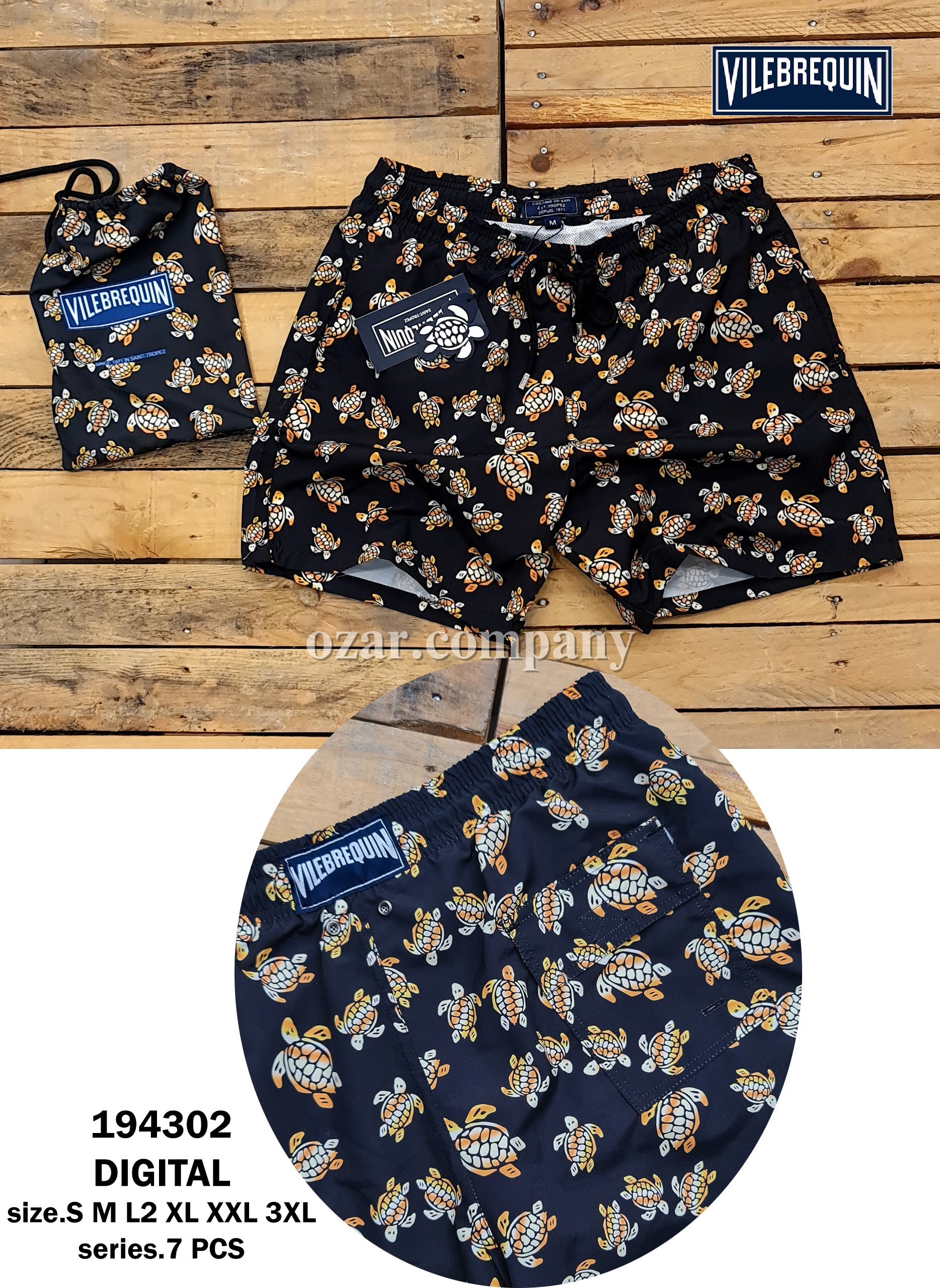 Мужские Пляжные Шорты Vilebrequin