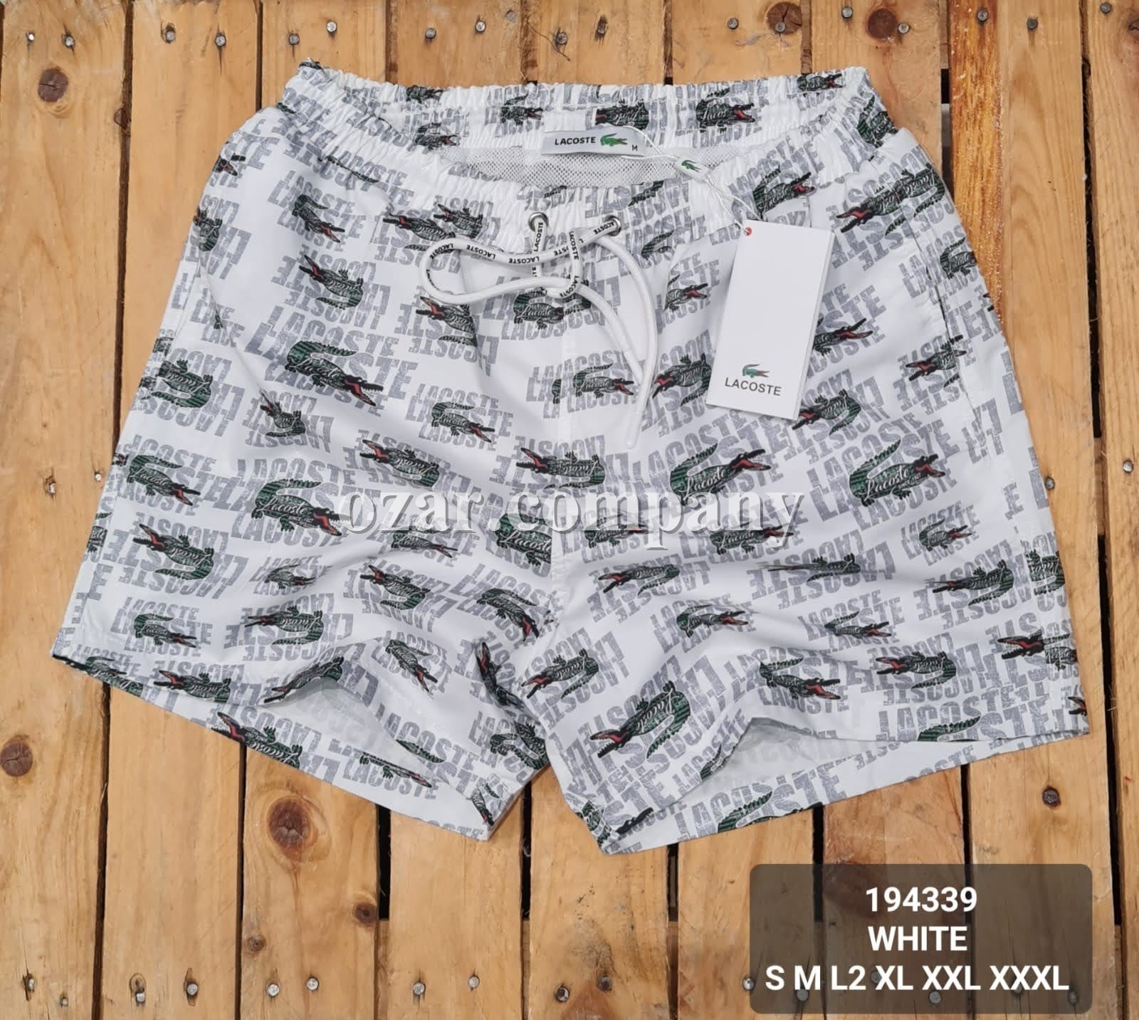 Мужские Пляжные Шорты Lacoste