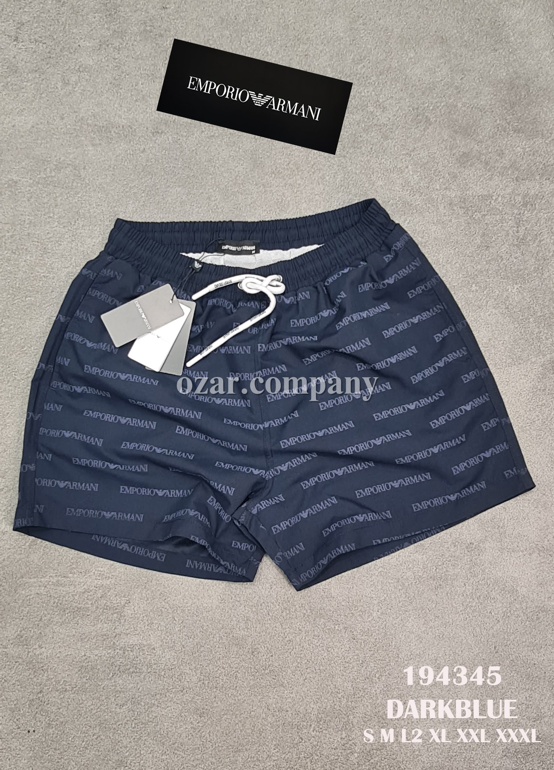 Мужские Пляжные Шорты Emporio Armani 