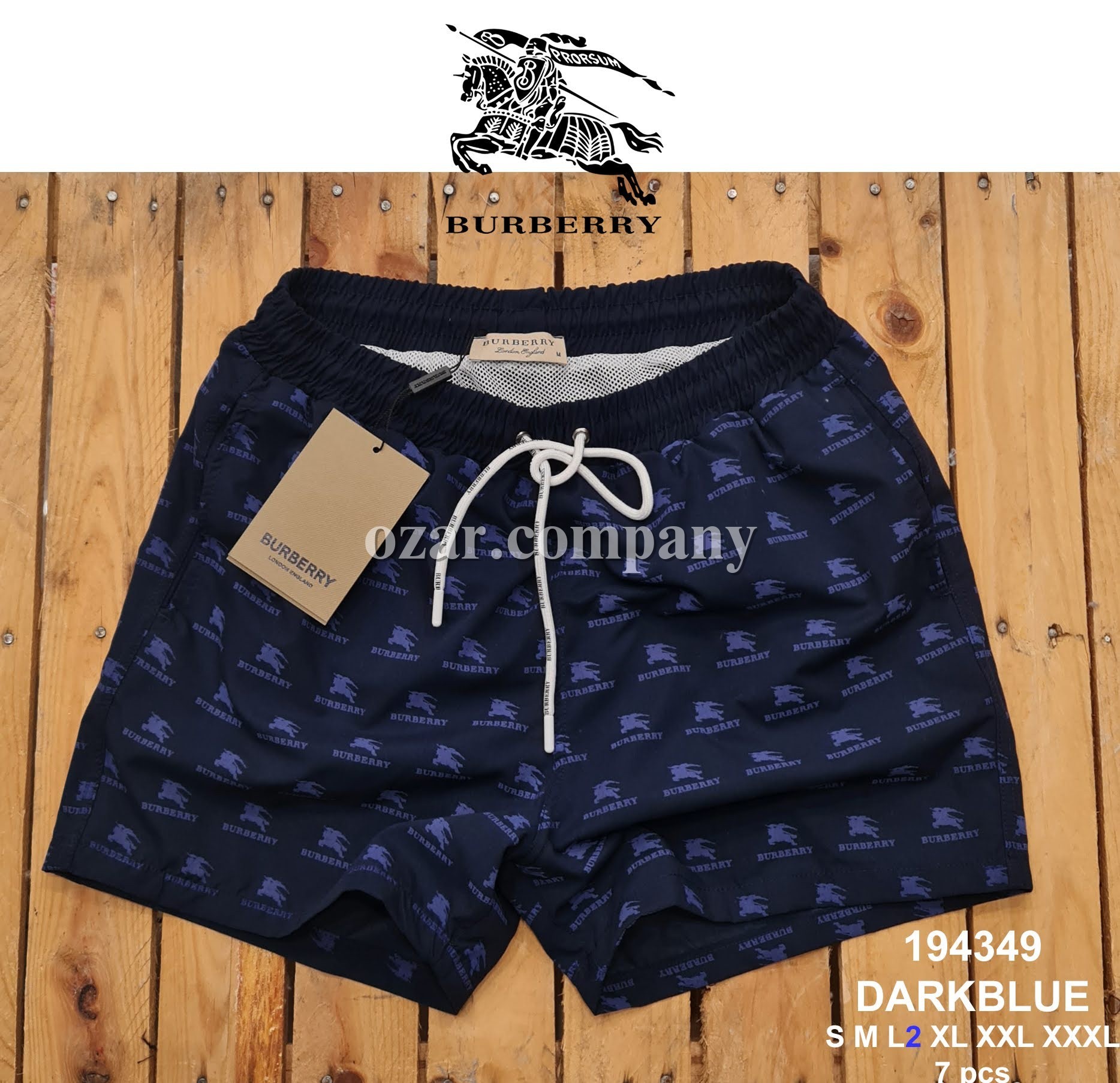 Мужские Пляжные Шорты Burberry