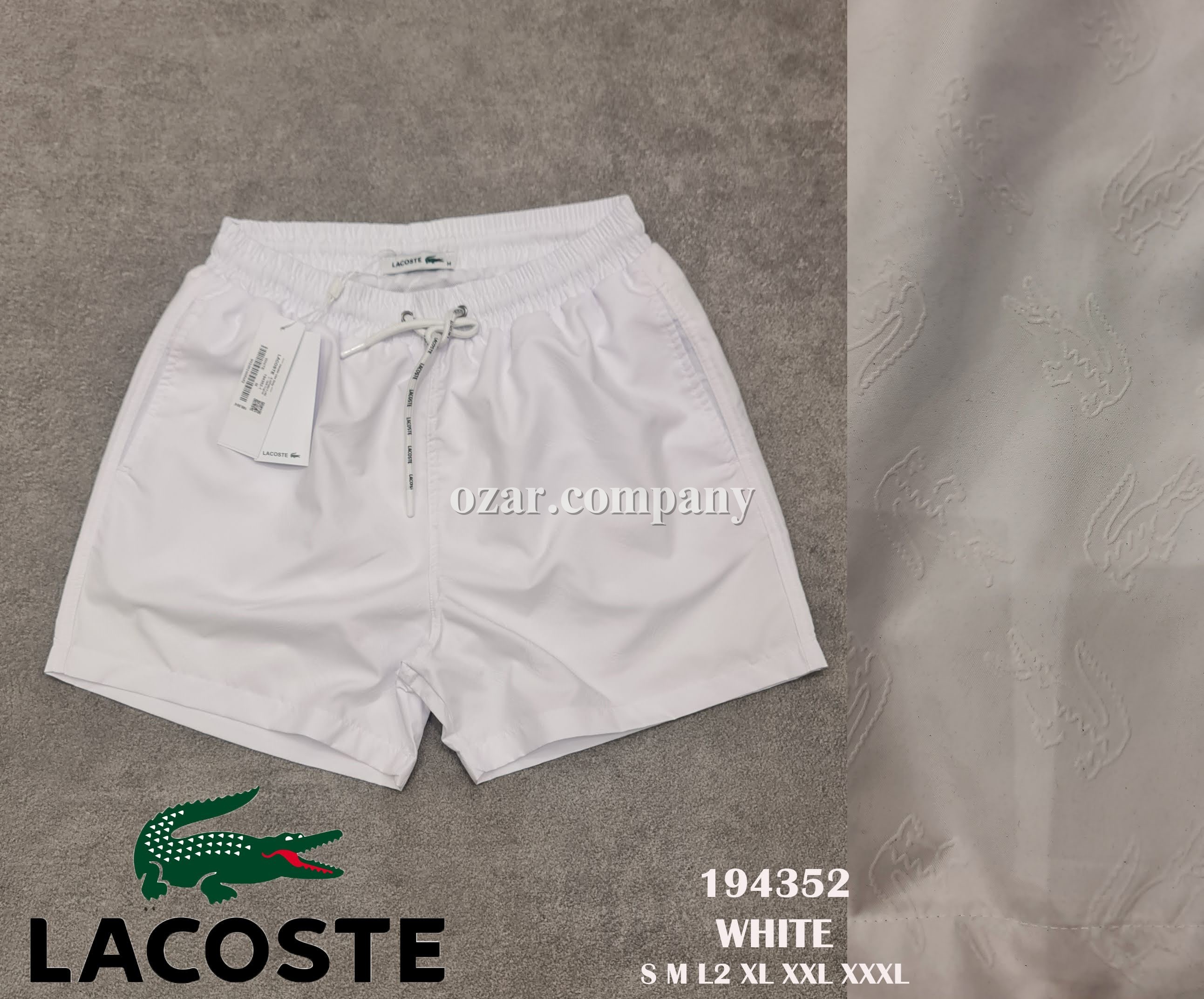 Мужские Пляжные Шорты Lacoste