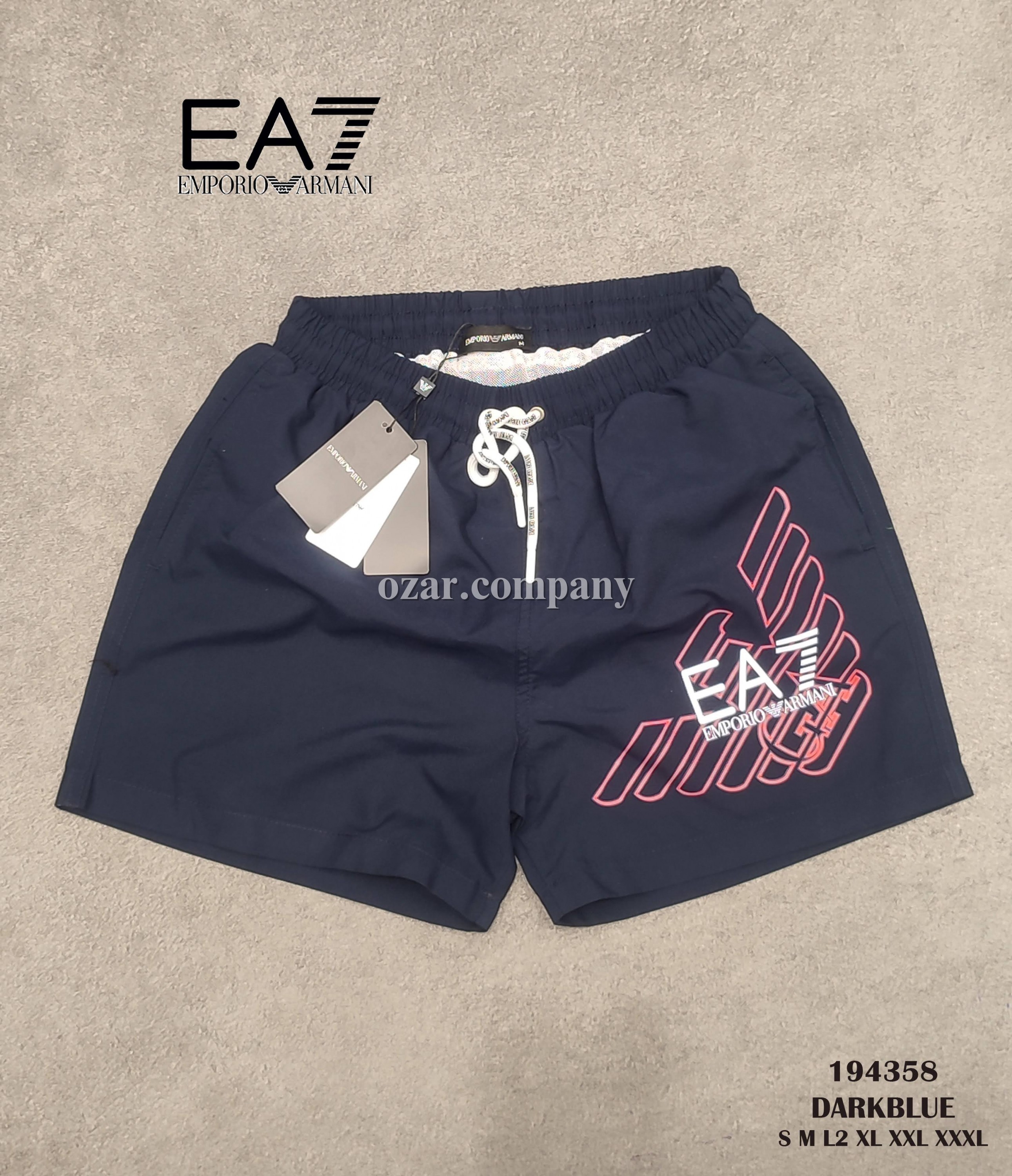 Мужские Пляжные Шорты Emporio Armani 