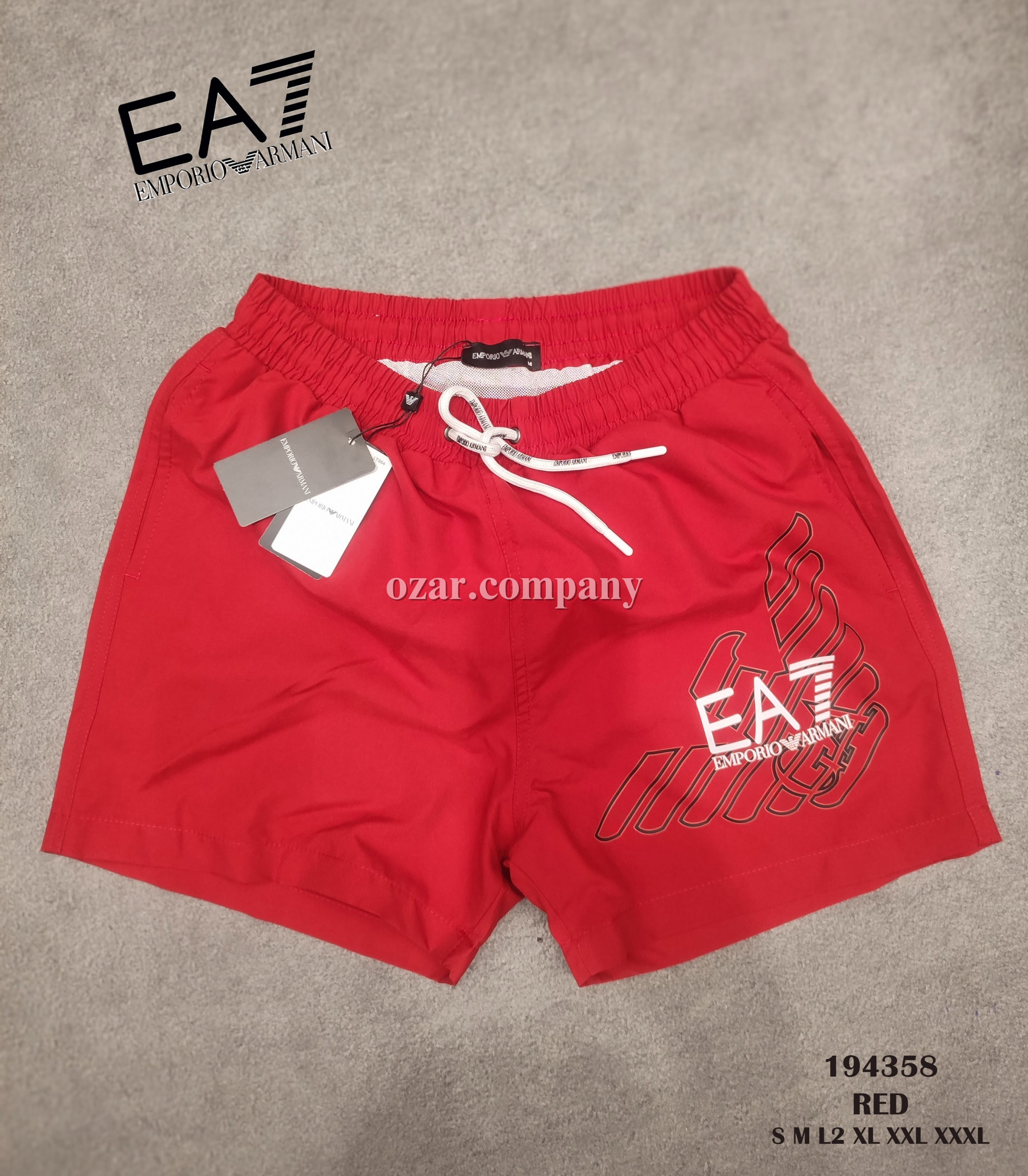Мужские Пляжные Шорты Emporio Armani 
