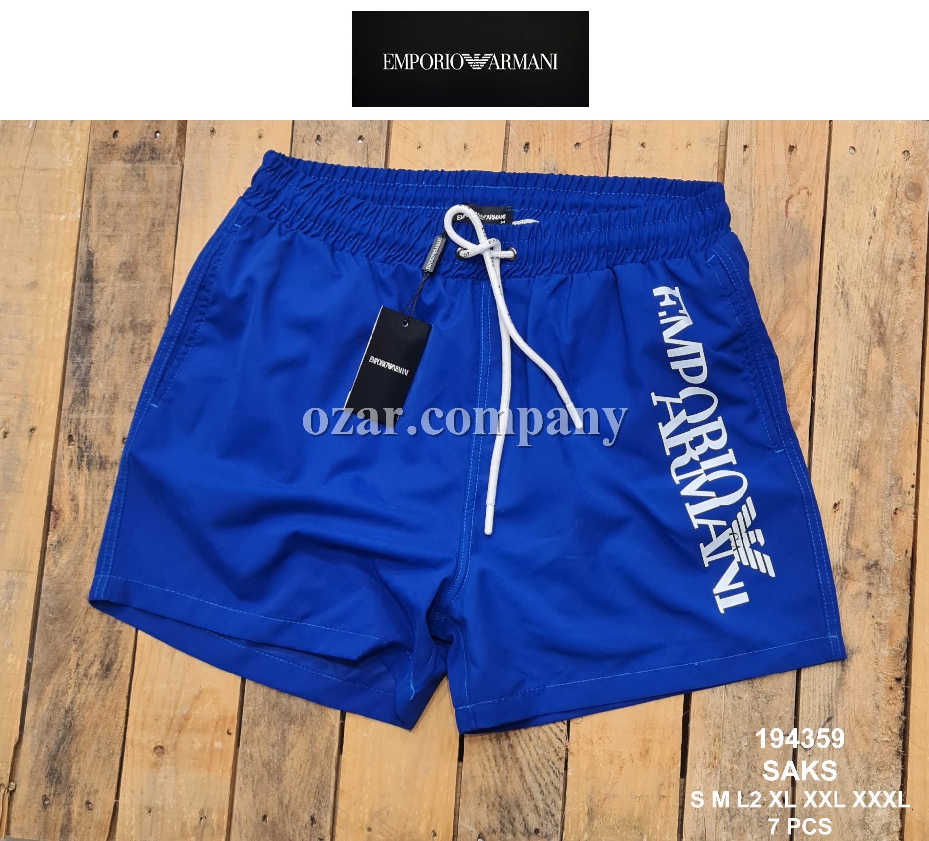 Мужские Пляжные Шорты Emporio Armani 