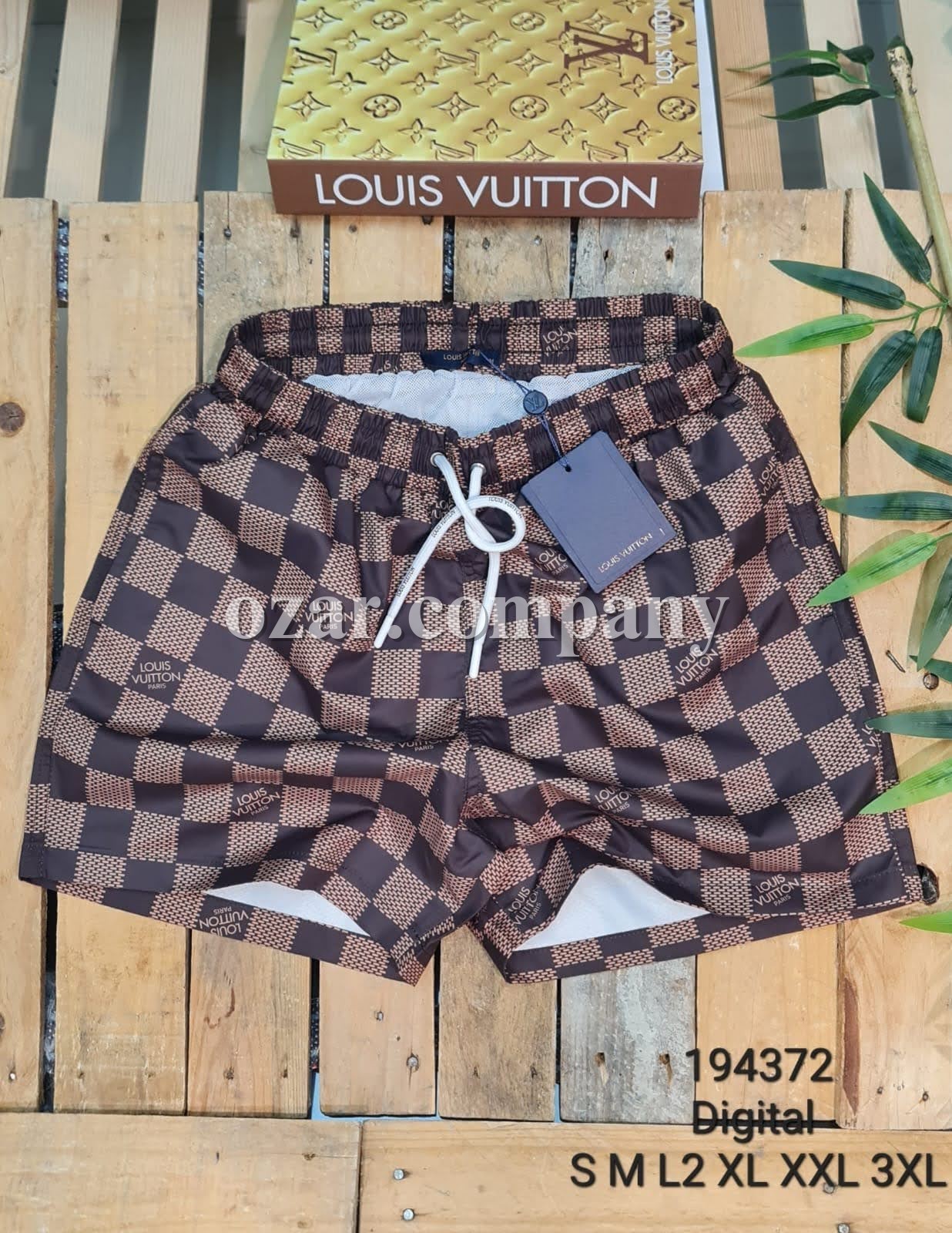 Мужские Пляжные Шорты Louis Vuitton
