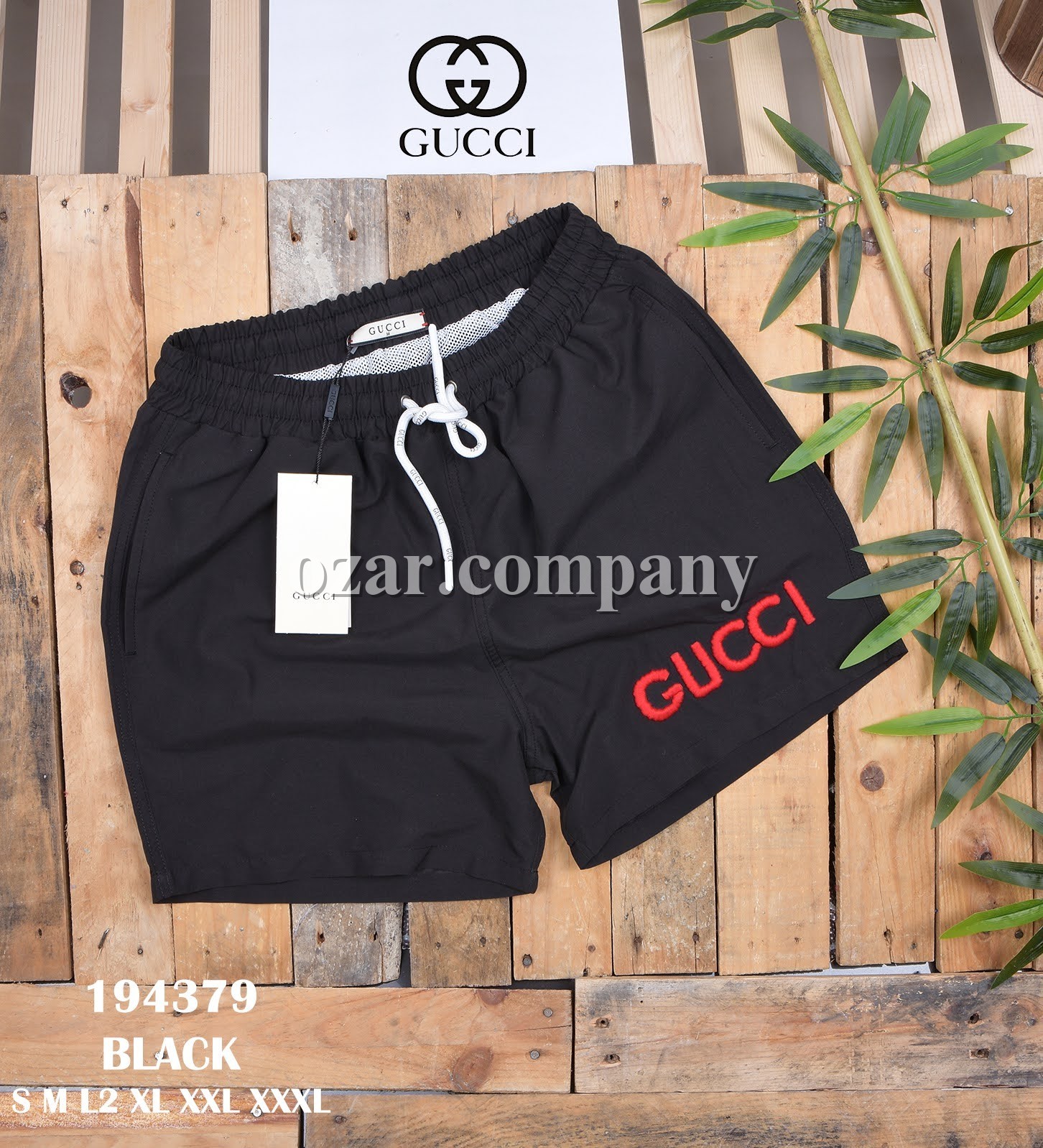 Мужские Пляжные Шорты Gucci