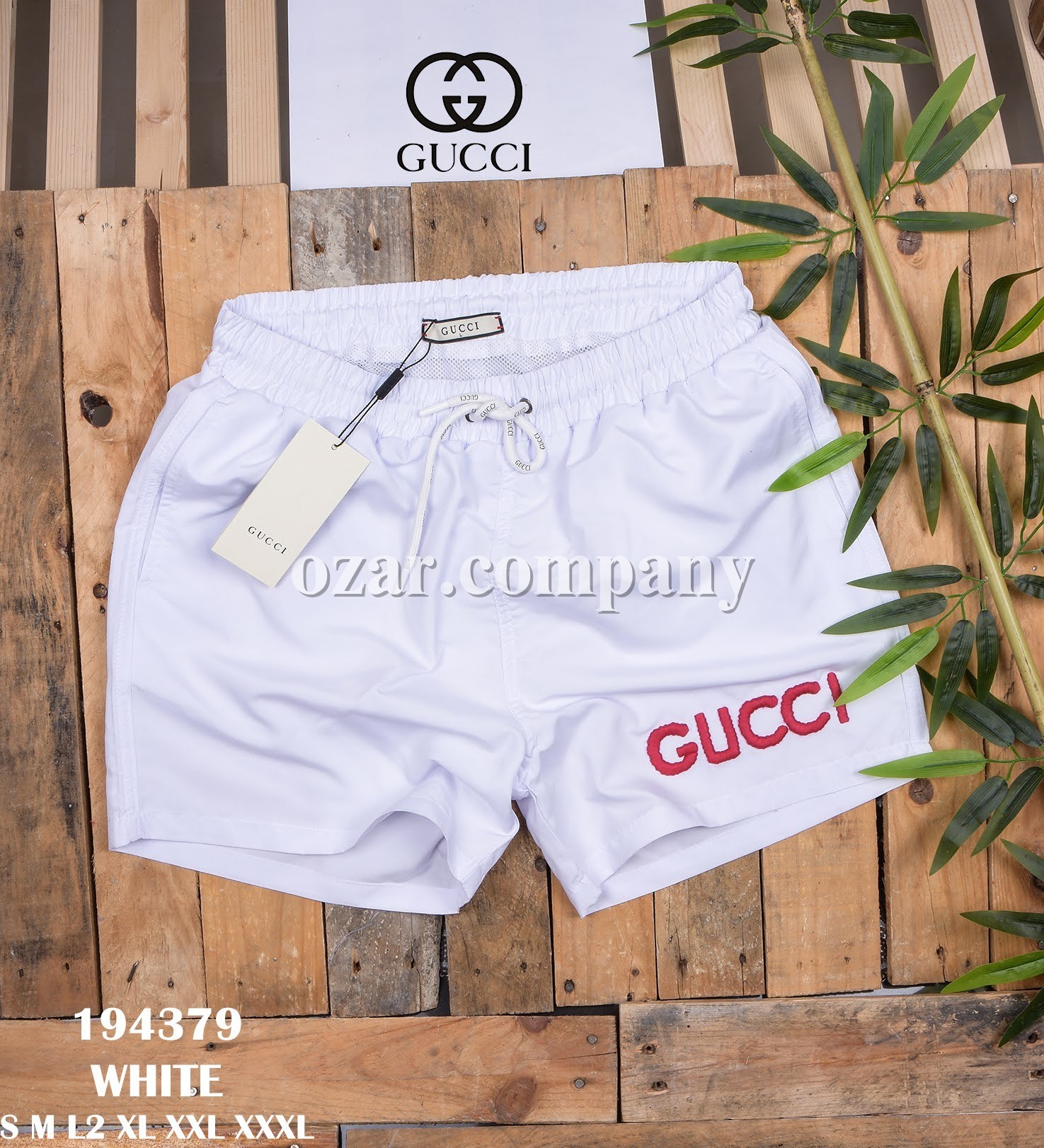 Мужские Пляжные Шорты Gucci