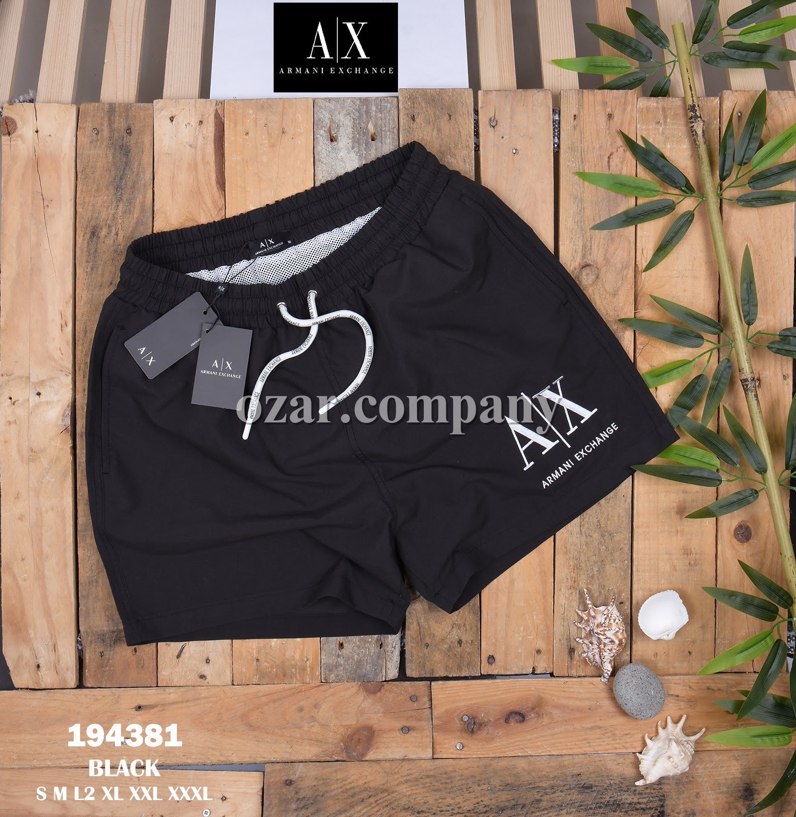 Мужские Пляжные Шорты Armani Exchange