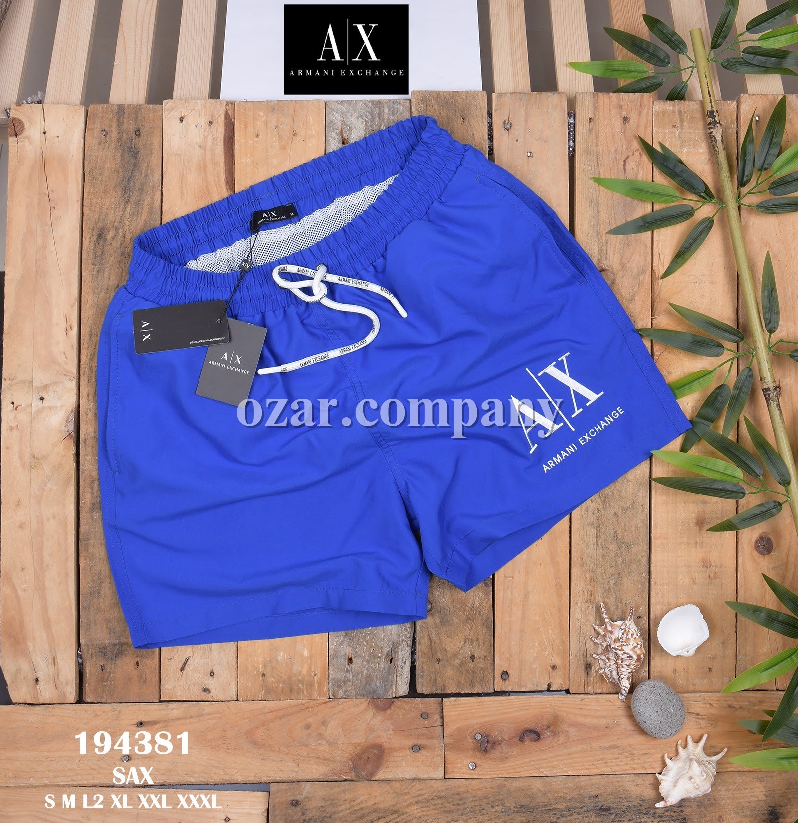 Мужские Пляжные Шорты Armani Exchange