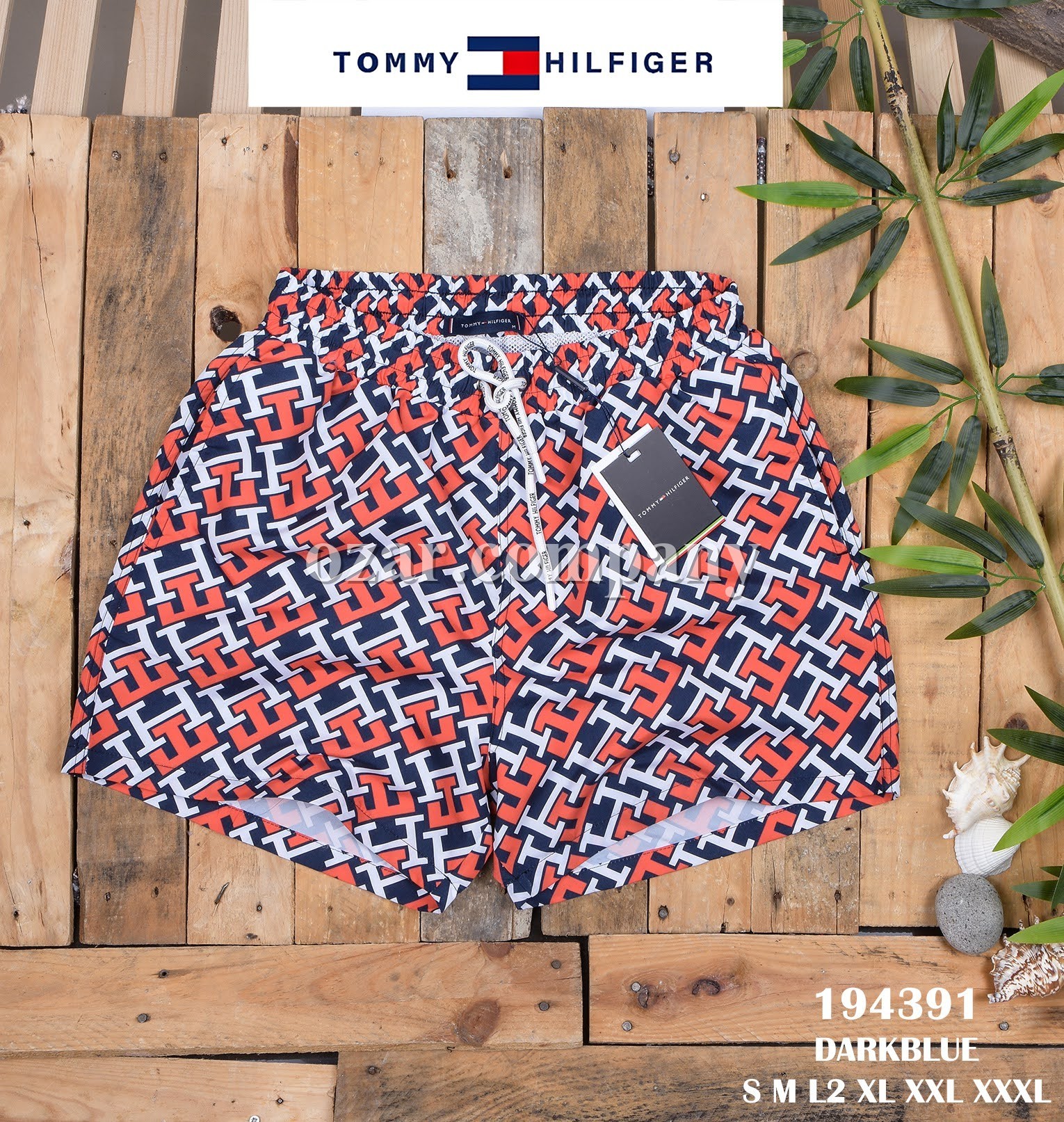 Мужские Пляжные Шорты Tommy Hilfiger