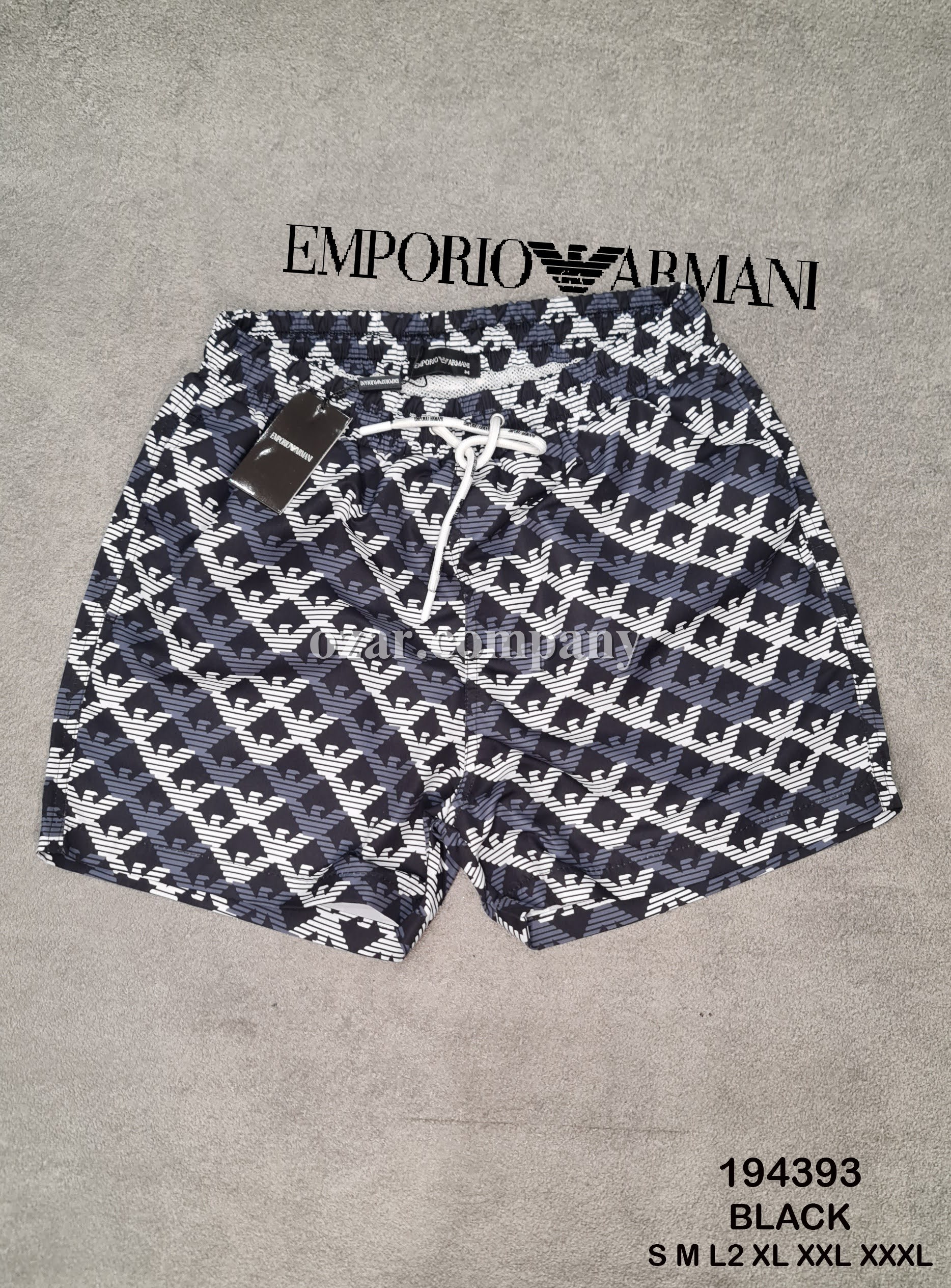 Мужские Пляжные Шорты Emporio Armani 