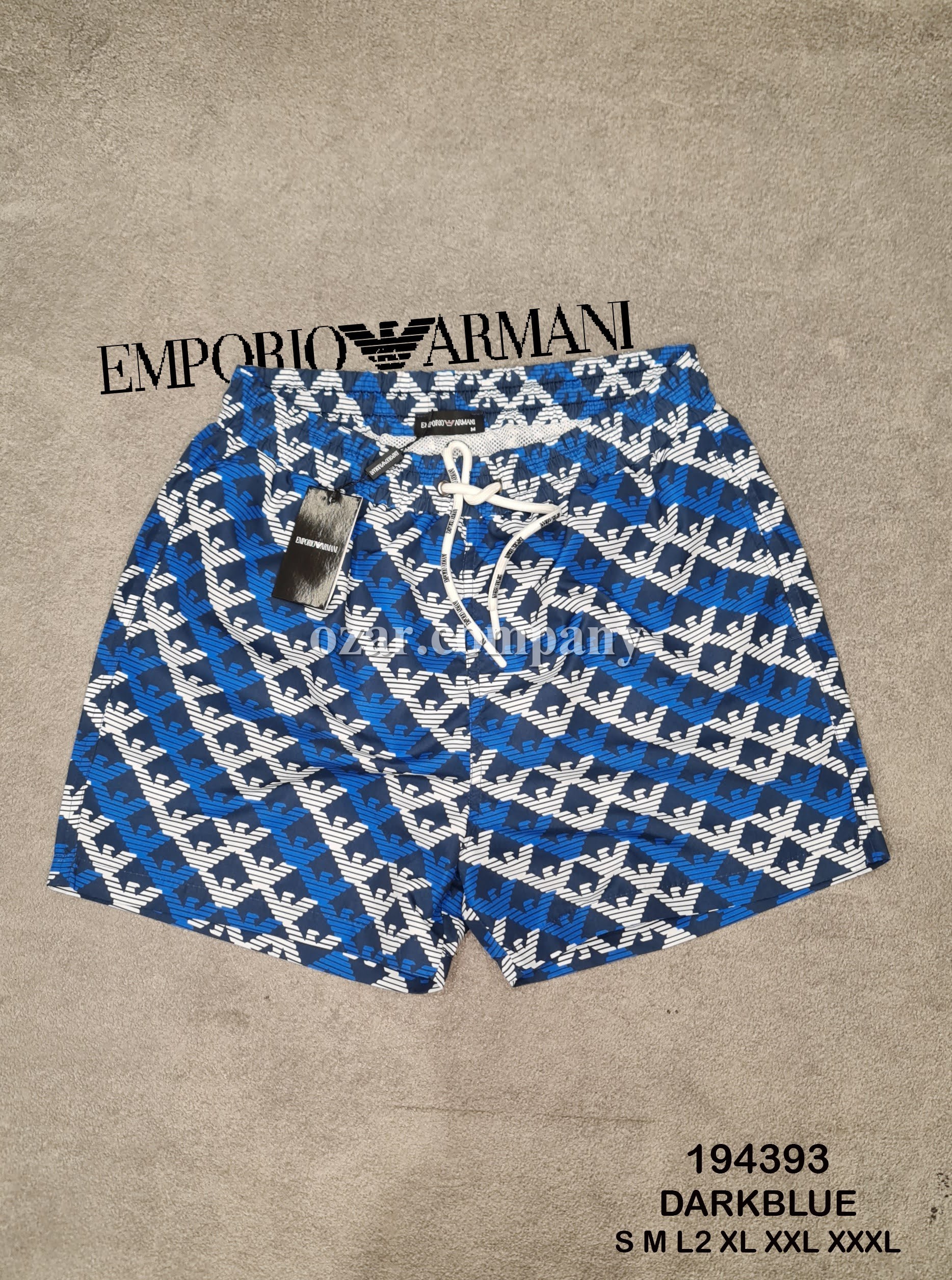 Мужские Пляжные Шорты Emporio Armani 