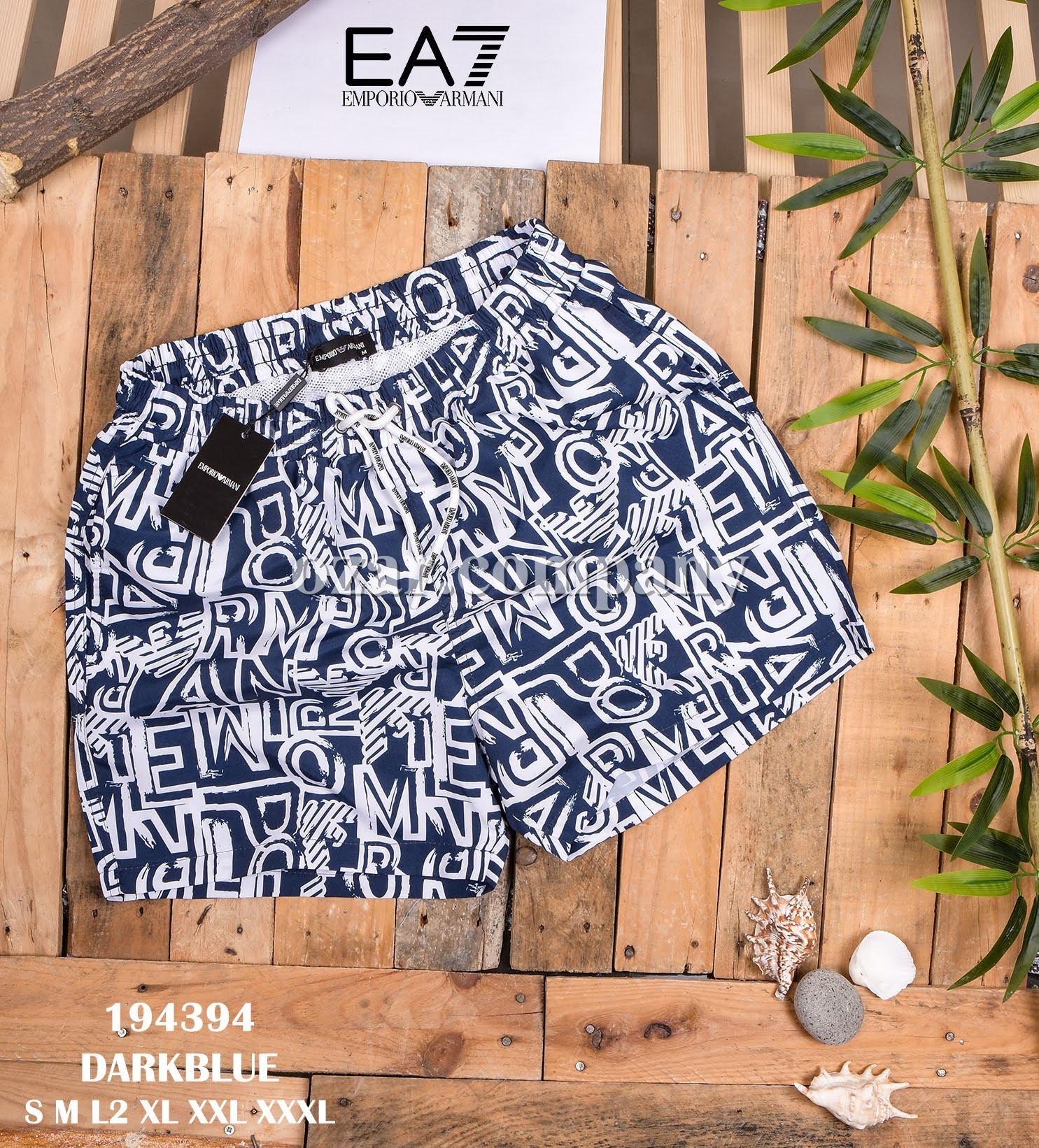 Мужские Пляжные Шорты Emporio Armani 