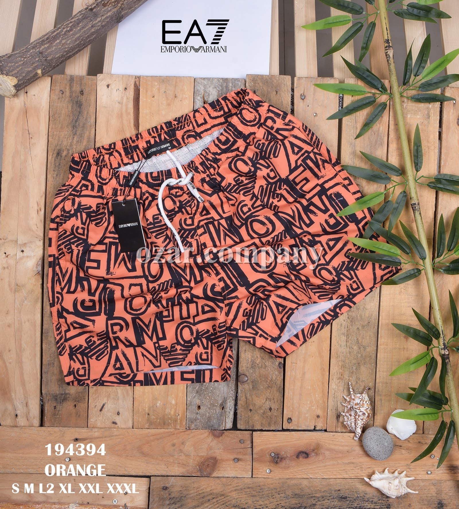 Мужские Пляжные Шорты Emporio Armani 