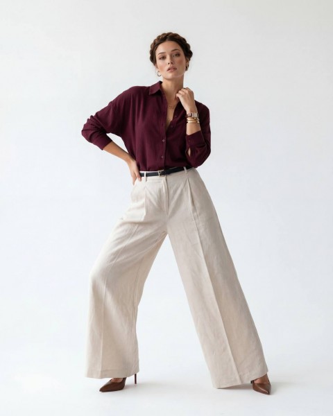 Женская Рубашка Fame