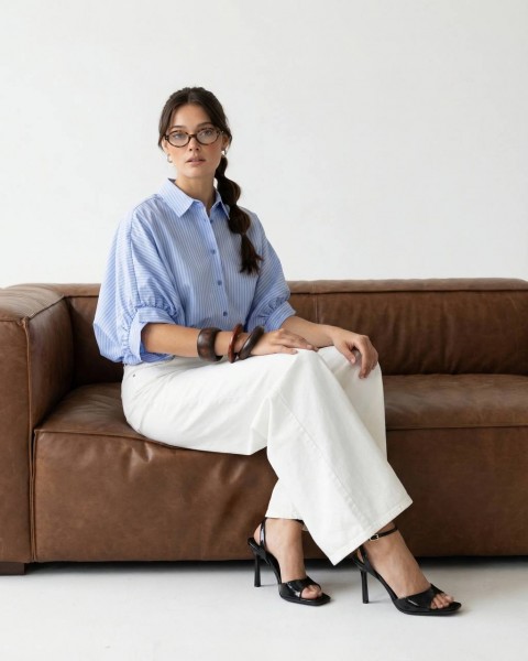 Женская Рубашка Fame